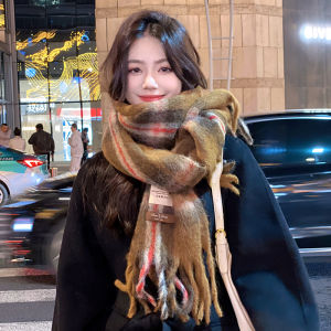 OVANCY Luxury Woolen Scarf for Women Warm Stylish Winter Essential 2024 New Collection Molluse Winter Fashion Hat Scarf