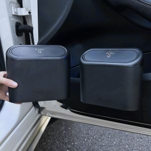 For Kia Sportage EX/CRDi GT NQ5 EV6 E-GMP 2021~2025 Car-styling Trash Bin With Lid Leak-proof Mini Durable Trash Can Accessories