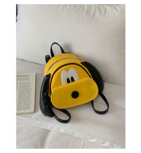 Cute Cartoon Dog Mini Kids Backpack Pu