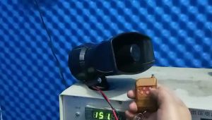 CÒI HÚ 7 CHẾ ĐỘ CÓ REMOTE KHÔNG DÂY ĐIỀU KHIỂN TỪ XA 12V