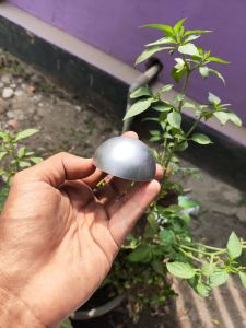 batok plat besi ornamen aksesoris pagar berbagai macam ukuran isi 10 pcs
