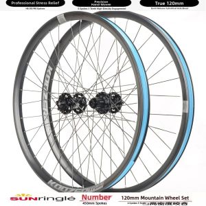 KOOZER | Custom 120 Click Tubeless Ready Mountain Bike Wheelset