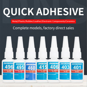 Brand-new Upgraded Instant Adhesive 401/ 403/ 406/ 454/ 460/ 480/ 495/ 496 Super Glue Extra Strong Multi-purpose Cyanoacrylate