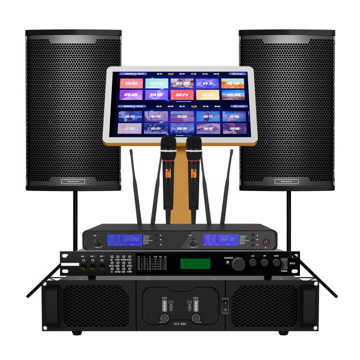 GUANJIAN | ชุดเครื่องเสียงบาร์ KTV ประสิทธิภาพมืออาชีพ | Lazada.co.th