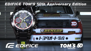 (Watches Of Japan) EDIFICE EFS-S641TMS-1A TOM’S 50TH ANNERIVERSARY EDITION ANAGLOG-DIGITAL WATCH