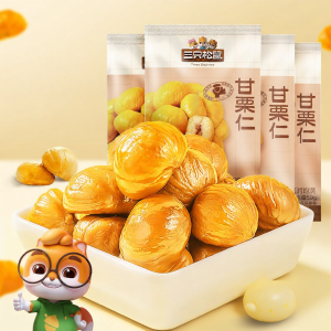 Three Squirrels | Ready-to-eat Gannliren Chestnuts Nut Snack 50g