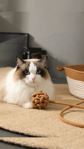 Bàn cào móng kiêm ổ nằm cho Mèo bằng sợi dây thừng - Hara Pet Store