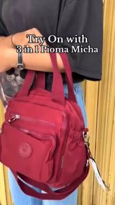 OMIPA BAGS Tas Tenteng Selempang Tas Ransel Wanita 3IN1 Import / PIOMA MICHA