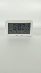 100% ORIGINAL RHYTHM Digital Alarm Clock (Jam Loceng) LCT083 RTLCT083NR03
