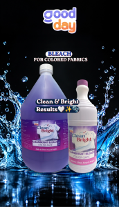 GOOD DAY Clean Bright Bleach- For Colored Fabrics (Tough Stain Remover)