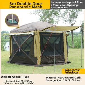 EUSSUE | Waterproof Outdoor Camping Tent for 6-8 People