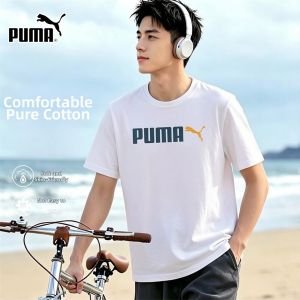 PUMA | Mens White Round Neck Training T-shirt