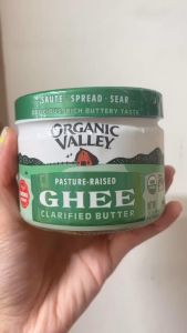 Date 08/2026  Bơ hữu cơ Ghee Organic Valley của Mỹ 212g