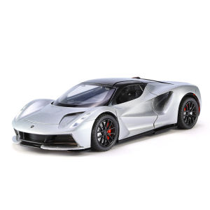 【RUM】1:24 Scale Lotus Evija Alloy Car Model Light & Sound Effect Diecast Car Toys for Boys Birthday Gift Kids Toys Car Collection