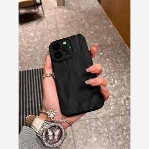 Ốp Lưng iPhone Chống Vân Tay Màu Đen Mờ Sáng Tạo Chống Rơi Cho Apple 15/14promax 13/12/11 Soft Case Xr Shell Đơn Giản Ins Phong Cách Sáng Tạo plus Bảo Vệ