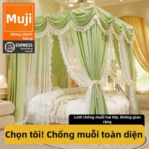 WUYINLIANGPIN | Màn Chống Muỗi Dày Kiểu Công Chúa Sang Trọng cho Nhà