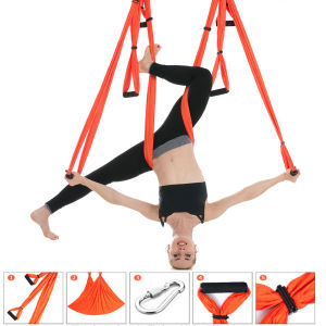 KAIPAQI | Anti-Gravity Yoga Swing 6 Handles Indoor Fitness For Studios