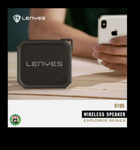 Speaker lenyes original tws type S105 speaker anti air anti banting speaker bluetooth portable stereo