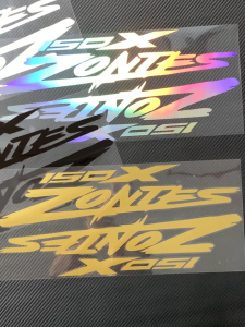 For ZONTES 150X 2026 Reflective Motorcycle Side Fairing Waterproof Vinyl Sticker
