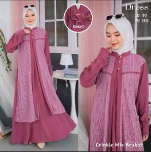 GAMIS PESTA BROKAT KONDANGAN TERBARU // GAMIS LEBARAN 2025