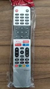 REMOTE TV COOCAA LED LCD ANDROID TV / COOCAA SILVER