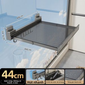 youqin | Giá Phơi Quần Áo Gấp Đượcn có Chân Hút