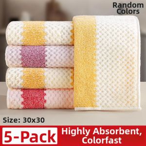 QIAOYANMEI | Non-greasy Water Absorbent Non-shedding Thickened Kitchen Dishcloth