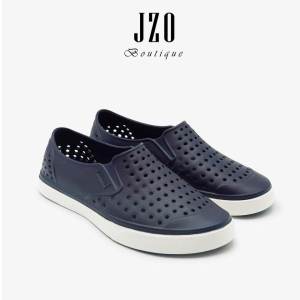 [NEW 2022] [Phom nhỏ] Giày nhựa URBAN nam nữ đi mưa đi biển D2201 - Xanh chàm trắng