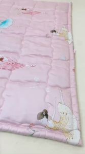 Nệm cho bé đi học mầm non Katina House 70x120cm vải cao cấp tencel 60s mềm mịn mát thấm hút tốt