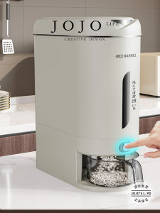 Sealed Pest Proof Moisture Proof Rice Tub for Home Use by JOJOS L. PD. Mr. Grocery Nordic Style Plastic Large Capacity