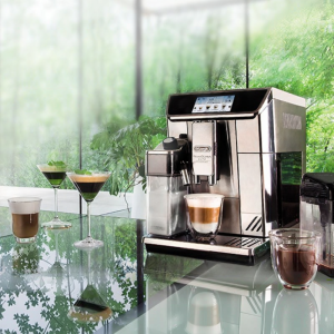 DeLonghi | Máy Pha Cà Phê Espresso Tự Động có Máy đánh Sữa