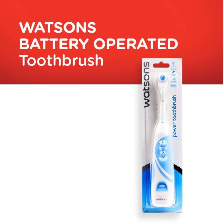 WATSONS Battery Operated Toothbrush Lazada PH