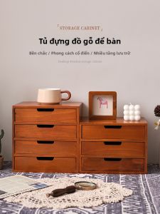 JUXIANYOU | Desktop Drawer Storage Organizer And Monitor Riser 3 Levels