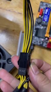 `6-8PIN VGA เเปลง TO CPU 8Pin (4+4)