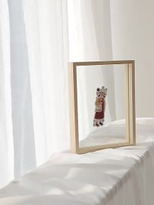 DIHUANTUO | Transparent Glass Photo and Specimen Display Frame 6 inch A4