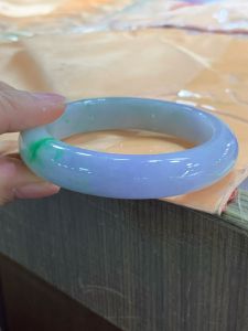 Jade bangle 54.2mm grade A  singapore