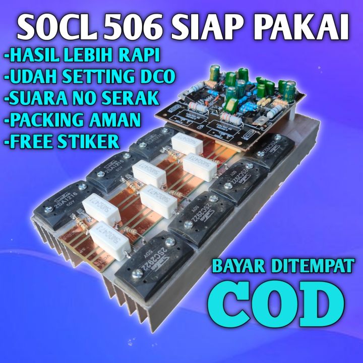 socl 506 plus final sanken 4SET power amplifier | Lazada Indonesia