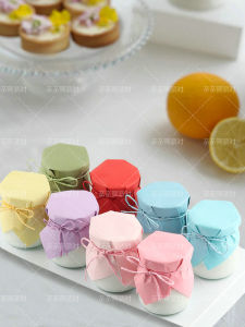 Green Dây Dán Pudding Dài Bao Bì Giấy Nắp Bàn Pudding Dây Dán Giấy Dây Dây Dán Dây Dán Bao Bì Dây Dán Nắp Đựng Pudding