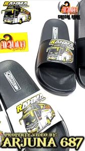 Sandal Selop Anak Bus Mania Viral RAHMA NURSYIFA Bahan Karet Empuk & Ringan - ARJUNA 687