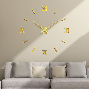 New Modern Design Large Wall Clock 3D DIY Quartz Clocks Fashion Watches Acrylic Mirror Stickers Living Room Home Decor Horloge