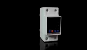 40A 63A 80A Digital Over Under Voltage Protector 230V Din Rail Voltage Current Protection Relay Dual Display Auto Reconnect
