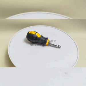 Obeng 3 In1 bisa Dilepas Plus Minus Magnet Screwdriver Obeng Bolak Balik Obeng Pendek - S10008971