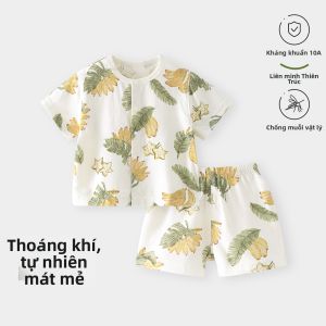 TONGLIANCHUXIN | Bộ Đồ Hơi Mát Nhẹ Cho Bé Mùa Hè