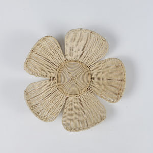 Nordic Flower Rattan Wall Hanging