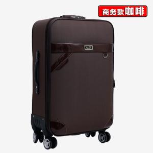 Business Travel Suitcase Mens Leather Carry-On Wheel Spinner 20 Inch 24 Inch 28 Inch Password Lock Luggage Bag