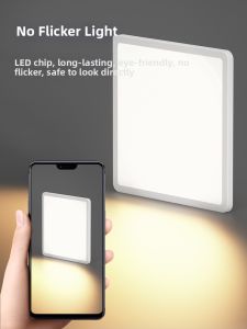 SIMCNC | Ultra Thin Square LED Downlight Free Hole Cutting 12W