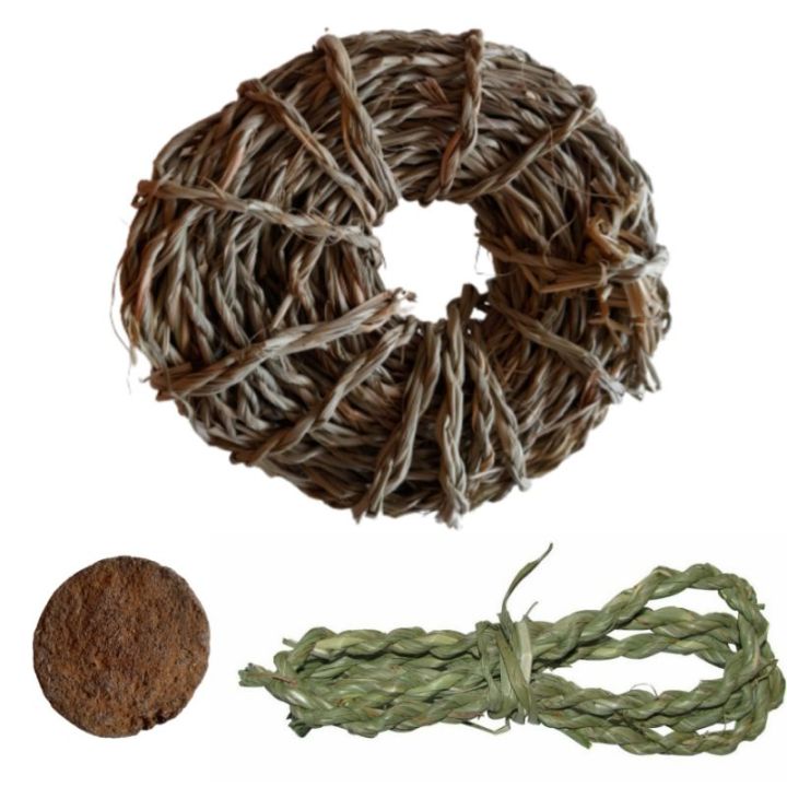 Divine Darbha/Kusha Grass & Rope/Dharbai Kaiyaru For Pooja & Worship
