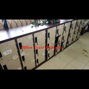 Half Height 6 / 9 Compartment Steel Locker  - Office Steel Cabinet  Almari besi berkunci