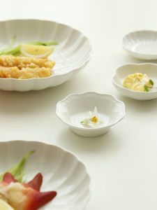 Đĩa Đựng Gia Vị Gốm Sứ Blue Lotus Home Đĩa Nhỏ Dùng Trong Nhà Đựng Nước Chấm Kiểu Bắc Âu Hình Dạng Bất Quy Tắc Đồ Dùng Nhà Bếp