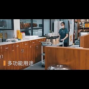 dish storage cart รถเข็นเก็บจาน CAR รถเคลียร์จาน รถเข็นเก็บจาน3ชั้น รถเข็นอาหาร พร้อมถาด เเละถัง พร้อมส่งจ้า📌